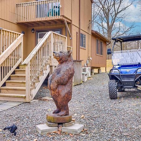 Bear Den Rustic Pocono Lake Home With Game Room! Exterior photo